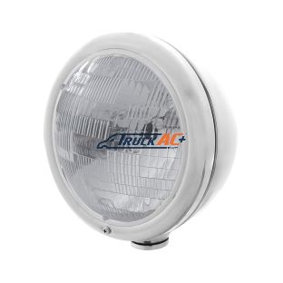 Stainless Steel "Classic" Headlight H6024 Bulb - United Pacific 30403