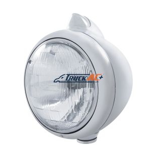 91101030, 91606050 Chrome Guide 682-C Headlight H6024 & Original Style LED Signal - Clear Lens - United Pacific 32621