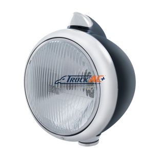 91101020, 91606049 Black Guide 682-C Headlight H4 & Original Style LED Signal - Clear Lens - United Pacific 32639