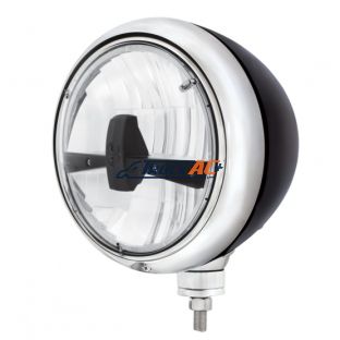 Black Guide Headlight 5 LED Bulb - Blackout - United Pacific 32660