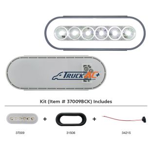 22 LED 6" Oval GloLight Kit (Back-Up) - United Pacific 37009BCK