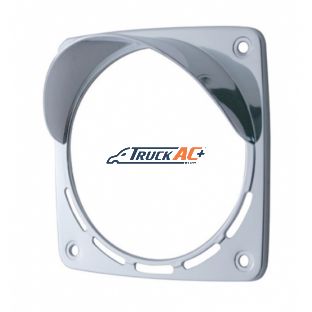 LED Square Double Face Light Bezel With Visor - Fits Up 38701 Series - United Pacific 32116