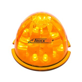 17 LED Watermelon Cab Light - Amber LED/Amber Lens - United Pacific 38152B