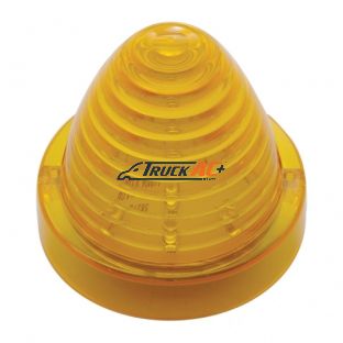 13 LED Beehive Truck-Lite Style Cab Light - Amber LED/Amber Lens - United Pacific 38278