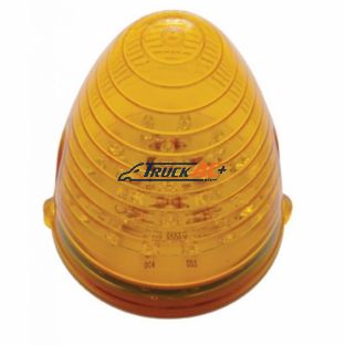 19 LED Beehive Grakon 1000 Cab Light - Amber LED/Amber Lens - United Pacific 38312