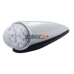 17 LED Reflector Watermelon Cab Light Kit - Amber LED/Clear Lens - United Pacific 39538