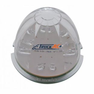 17 LED Dual Function Watermelon Cab Light - Red LED/Clear Lens - United Pacific 39734B