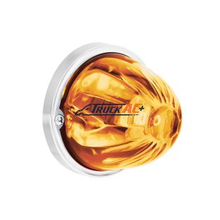UltraBurst Glass Watermelon Light Flush Mount Kit-Amber LED/Clear Lens - United Pacific 35076