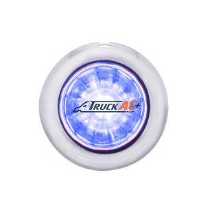 4 LED Dual Function 3/4" Mini Watermelon Light (Clearance/Marker) - Blue LED/Clear Lens - United Pacific 34851
