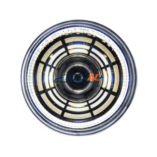 4 LED 2" Round Abyss Light (Clearance/Marker) - White LED/Clear Lens - United Pacific 36578