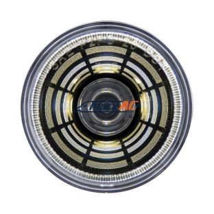 4 LED 2-1/2" Round Abyss Light (Clearance/Marker) - White LED/Clear Lens - United Pacific 36583