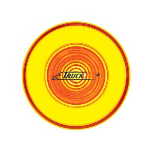9 LED 2-1/2" Round GloLight (Clearance/Marker) - Amber LED/Amber Lens - United Pacific 37016B