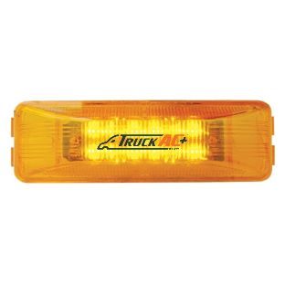 12 LED Rectangular Light (Clearance/Marker) - Amber LED/Amber Lens - United Pacific 38161B