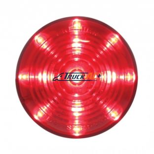 13 LED 2-1/2" Round Roadster Light (Clearance/Marker) - Red LED/Red Lens - United Pacific 38175