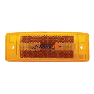 16 LED Rectangular Light (Clearance/Marker) With Reflex Lens - Amber LED/Amber Lens - United Pacific 38253
