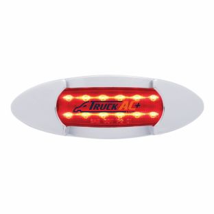 12 LED Maverick Light (Clearance/Marker) - Red LED/Red Lens - United Pacific 38955