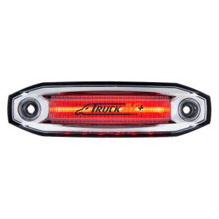6 Red LED Light (Clearance/Marker) With 6 Red LED Side Ditch Light - United Pacific 39305