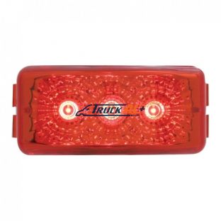 3 LED Reflector Light (Clearance/Marker) - Red LED/Red Lens - United Pacific 39524