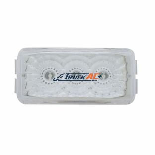 3 LED Reflector Light (Clearance/Marker) - Red LED/Clear Lens - United Pacific 39526