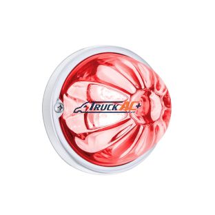 Glass Watermelon Light Kit With 4 LED Light-Red LED/Clear Lens - United Pacific 35032