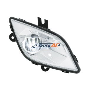 A6603653003 Chrome Single LED Fog Light For 2018-2024 Freightliner Cascadia - Passenger - Competition Series - United Pacific 32901