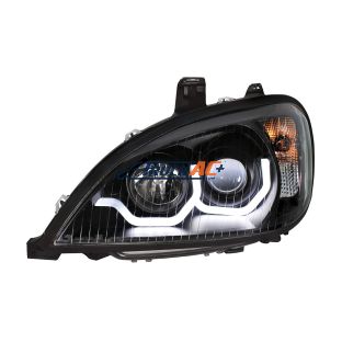 Blackout Projection Headlight With LED Position Light For 2001-2020 Freightliner Columbia - Driver - United Pacific 31254