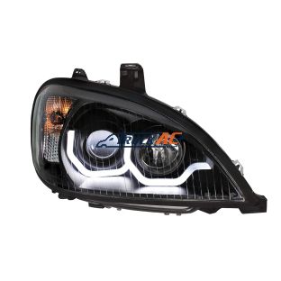 Blackout Projection Headlight With LED Position Light For 2001-2020 Freightliner Columbia - Passenger - United Pacific 31255