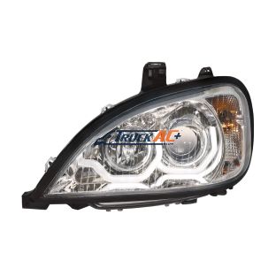 Chrome Projection Headlight With LED Position Light For 2001-2020 Freightliner Columbia - Driver - United Pacific 31256