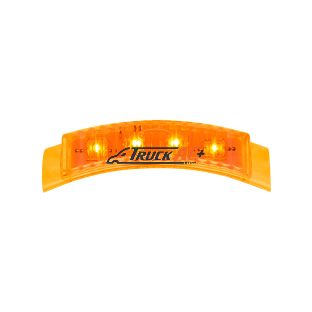 4 LED Dual Function Headlight Turn Signal Light - Amber LED/Amber Lens - United Pacific 39749B