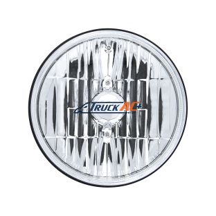 5-3/4" Crystal Headlight, Glass Lens - United Pacific 31386