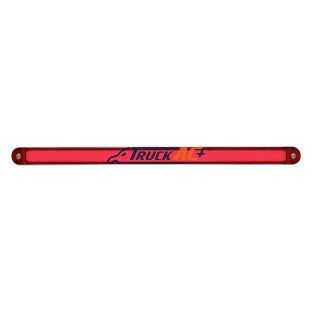 24 LED Dual Function 12" GloLight Bar With Bezel - Red LED/Red Lens - United Pacific 32707