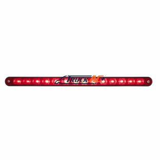 14 LED 12" Light Bar With Black Housing - Red LED/Red Lens - United Pacific 36485