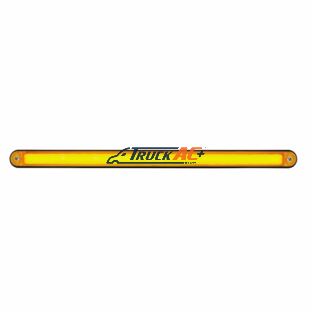 24 LED 12" GloLight Bar With Black Housing - Amber LED/Amber Lens - United Pacific 36492