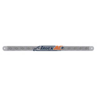 14 LED 12" Sequential Light Bar Only - Amber LED/Clear Lens - United Pacific 37898B