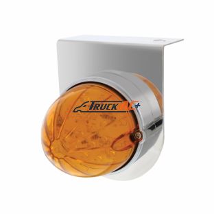 Stainless Light Bracket With 19 LED Bullet Style Grakon 1000 Light - Amber LED/Amber Lens - United Pacific 37456