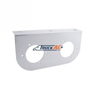 Stainless Steel Light Bracket For Two 3" Lights - United Pacific 20751