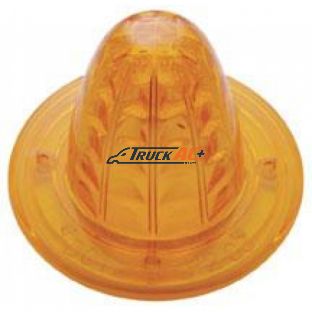 Crystal Honda Light Lens - Amber - United Pacific 32032