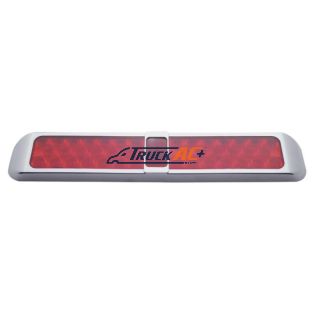 40 LED Light With Bezel (Stop, Turn & Tail) - Red LED/Red Lens - United Pacific 37961