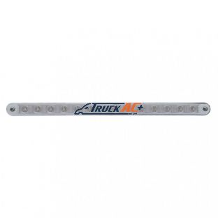 14 LED 12" Light Bar With Bezel (Stop, Turn & Tail) - Red LED/Clear Lens - United Pacific 39609