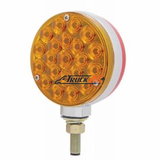 42 LED Double Face Turn Signal Light - Amber & Red LED/Amber & Red Lens - United Pacific 38103
