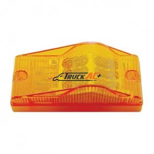 18 LED Reflector Light (Park, Turn & Clearance) - Amber LED/Amber Lens - United Pacific 38578