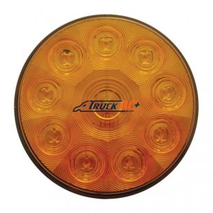10 LED 4" Turn Signal Light - Amber LED/Amber Lens - United Pacific 38771
