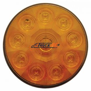 10 LED 4" Turn Signal Light - Amber LED/Amber Lens - United Pacific 38771B