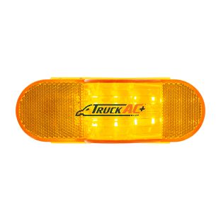8 LED Mid-Trailer Turn Signal Light - Amber LED/Amber Lens (Card) - United Pacific 38922