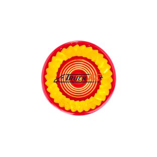 7 LED 2" Round Turbine Light (Clearance/Marker) - Red LED/Red Lens - United Pacific 39223
