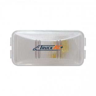 Rectangular Utility Light (Clearance/Marker) - Clear - United Pacific 30143