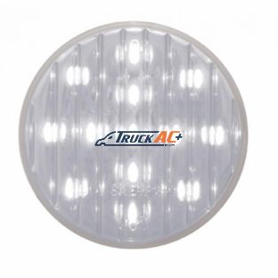13 LED 2-1/2" Auxiliary/Utility Light - White LED/Clear Lens - United Pacific 38031B