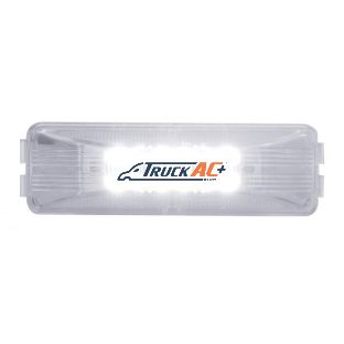 12 LED Rectangular Auxiliary/Utility Light - White LED/Clear Lens - United Pacific 39931B