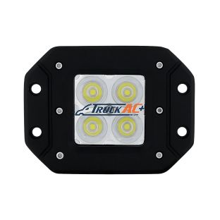 4 High Power LED Flange Mount Work Light - Spot Light - United Pacific 36536