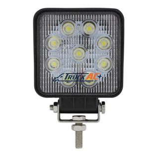 9 High Power LED Square Work Light - Flood - United Pacific 36672